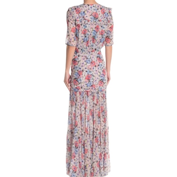 NWT Veronica Beard Mick Dress in Multi Floral Size 2 - Picture 3 of 11